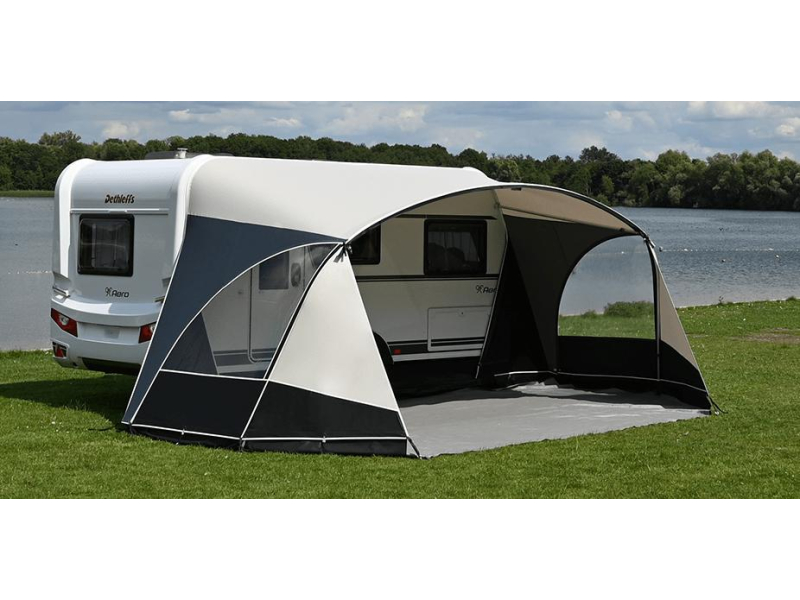 Knaus Sudwind Silver Selection 500 FU mover, luifel/ tent Unico  foto: 21