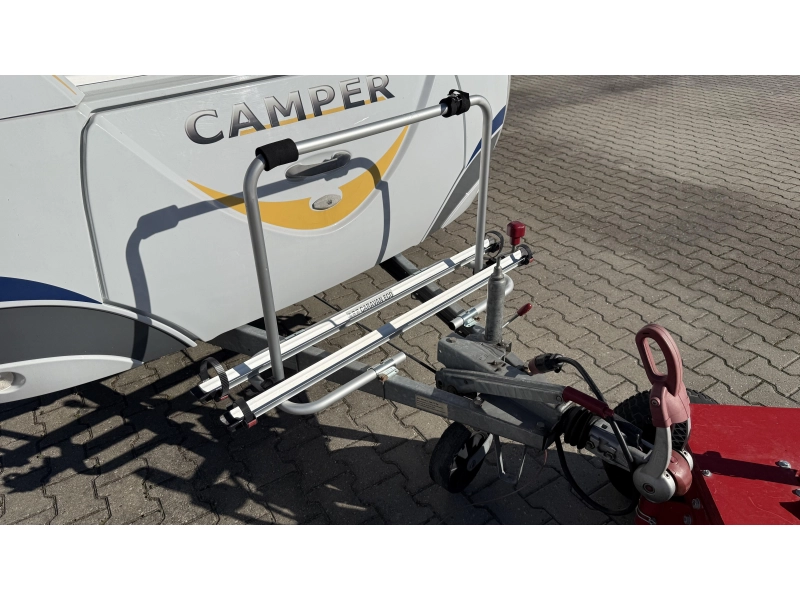 Dethleffs Camper 440 DB dwars bed zit toilet  foto: 14