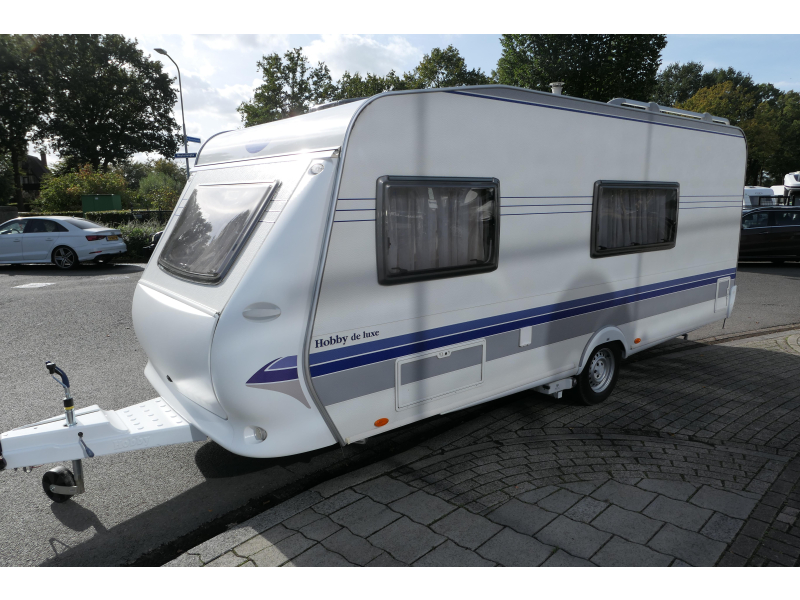 Hobby De Luxe 520 TMF mover, airco en voortent 