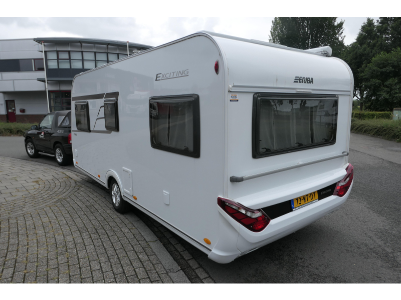 Eriba Exciting 471 ER leveller, mover, luifel 