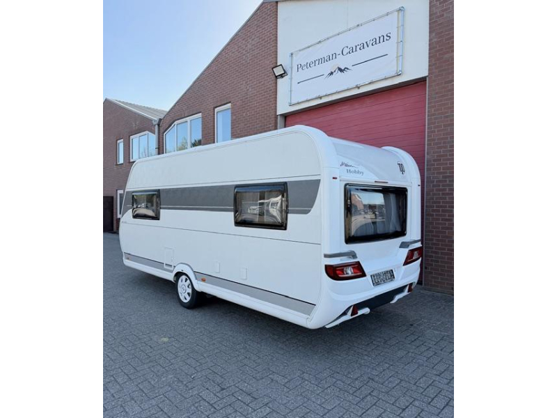 Hobby De Luxe 495 UL Incl Mover Airco Voortent 