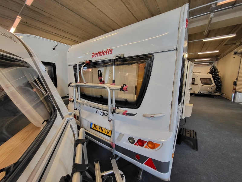 Dethleffs C'Go 475 FR mover, fietsenrek, voort. 