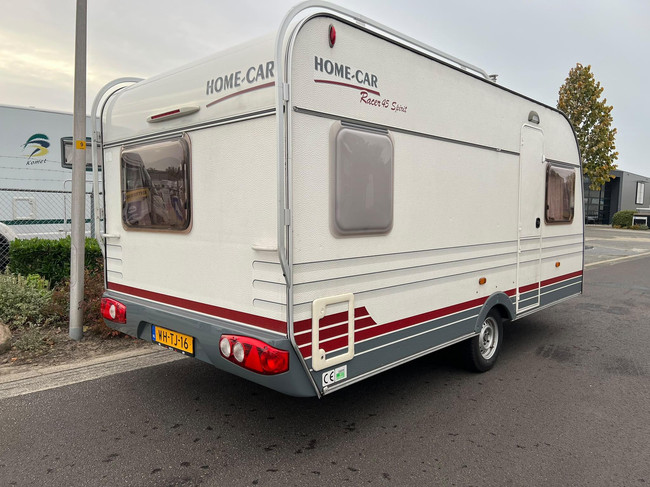 HOME-CAR Racer Spirit 45 | Fietsenrek | Voortent | Fransbed | Kachel | Dinnete foto: 4