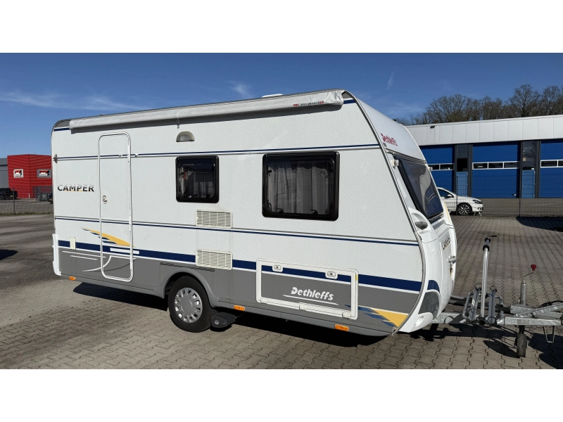 Dethleffs Camper 440 DB dwars bed zit toilet  foto: 0
