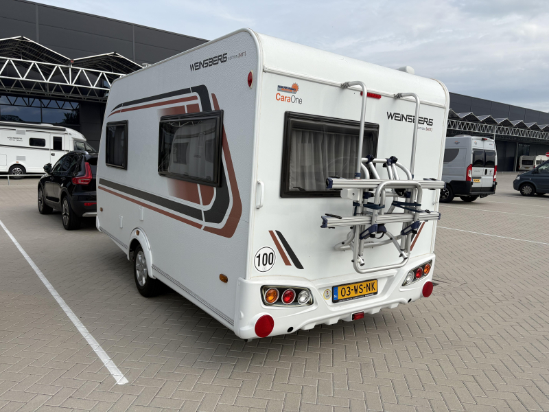 Weinsberg CaraOne Edition HOT 390 QD mover / cassetteluifel  foto: 2