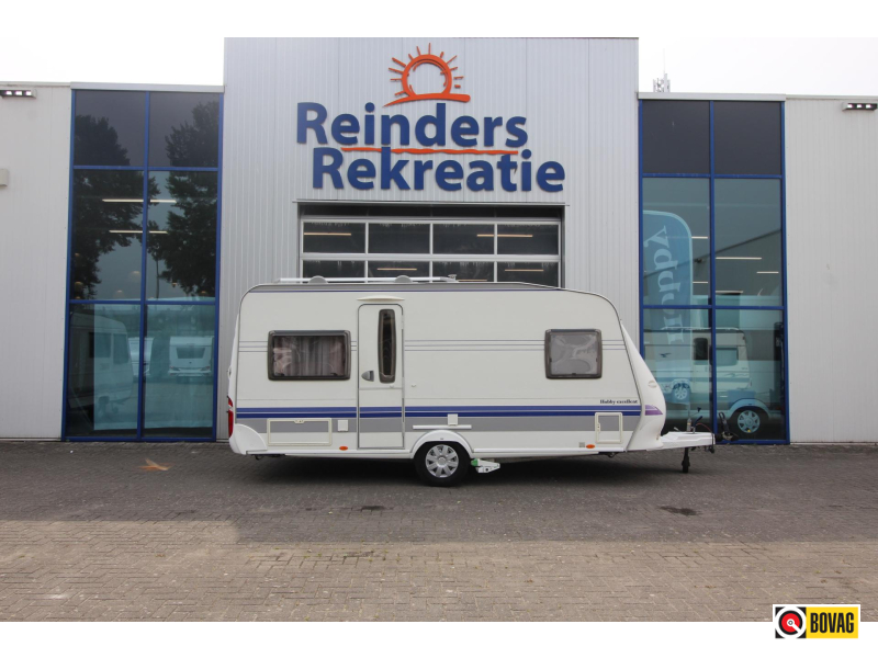 Hobby Excellent 460 UFE Mover Voortent Fietsenrek  hoofdfoto: 1