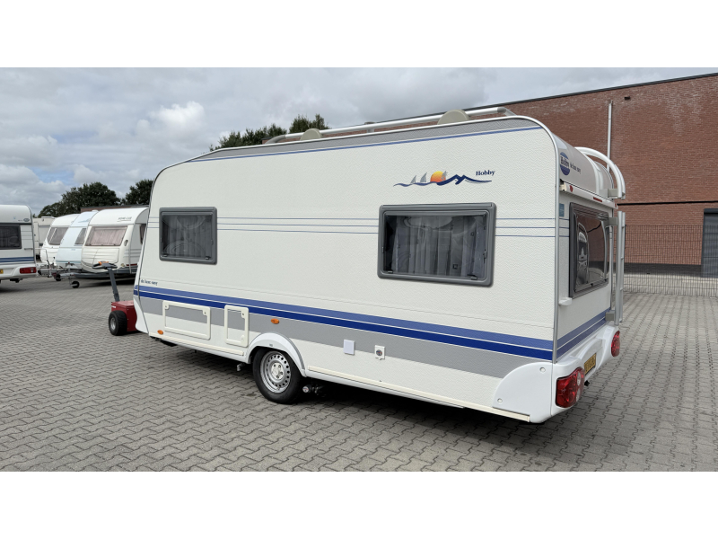 Hobby De luxe Easy 450 UF dwars bed rondzit toilet  foto: 12