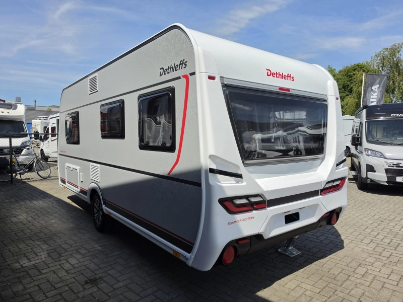 Dethleffs Summer Edition 470 FR Rondzit, Frans bed 