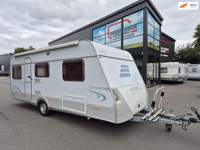 Eriba - Hymer 532 Enkele - losse bedden of XXL bed & luifel hoofdfoto: 1