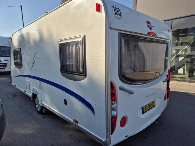 Bürstner 460 TL Enkele bedden, Airco, Mover Voortent luifel