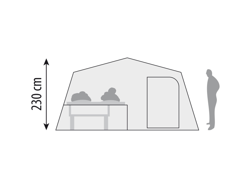 Cabanon Malawi 2.0 Royale Deluxe - XL Bed - Keuken  foto: 22
