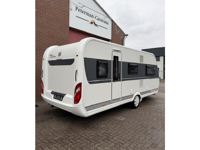 Hobby De Luxe 540 KMFE 3 stapelbed Mover Airco 