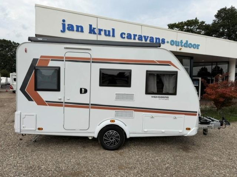 Weinsberg CaraOne Edition HOT 390 QD mover luifel fietsenrek 