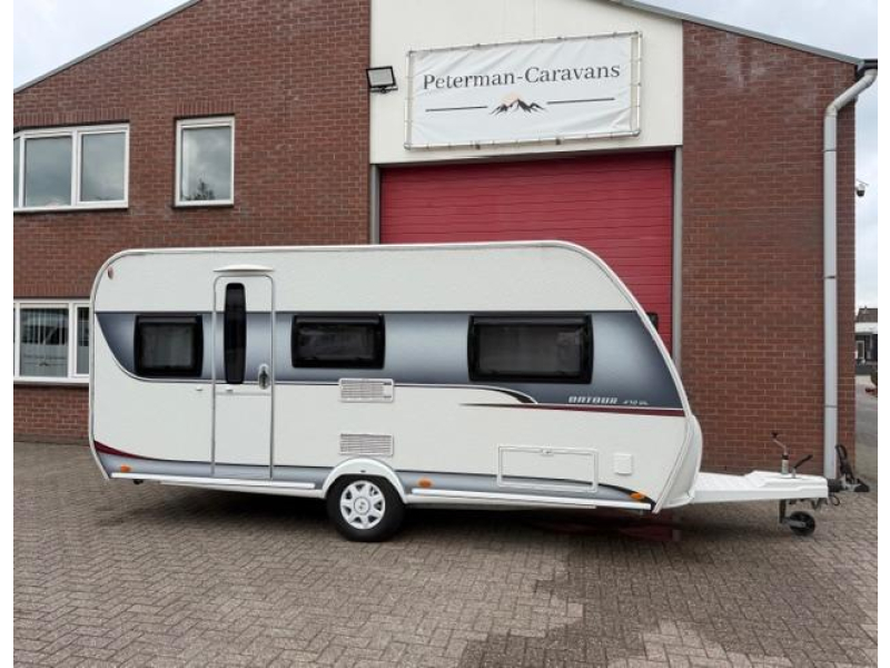 Hobby On Tour 470 UL Voortent Fietsendrager  foto: 1