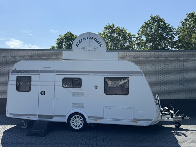 Tabbert Da Vinci 460E ENKELE BEDDEN **Mover/Zakluifel/Fietsendrager/Duo-Control/Vloerverwarming/Compleet/Zeer nette caravan**