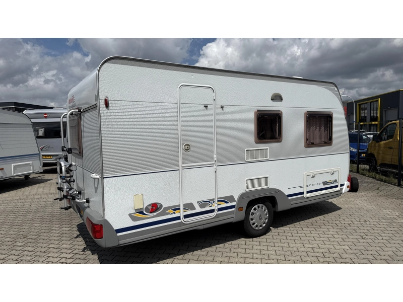 Dethleffs Camper 440 DB treinzit vast bed toilet  foto: 13
