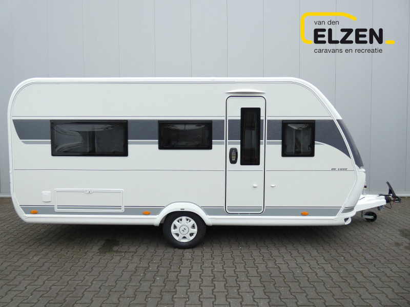 Hobby De Luxe 460 LU actie prijs, incl. opties 