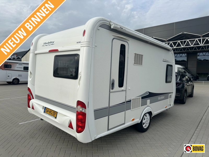 Hobby De Luxe 400 SFE mover - voortent - luifel  hoofdfoto: 1