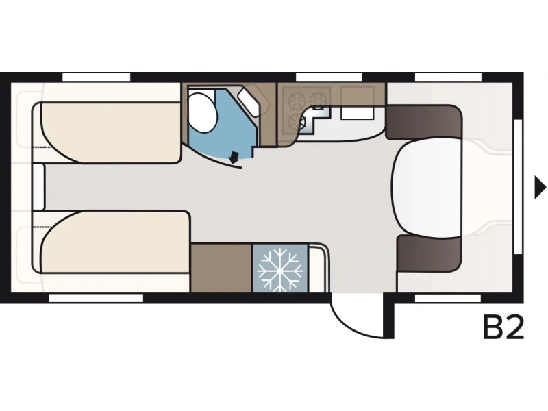 Kabe Smaragd 540 GLE Model 2026 - Nieuw  foto: 14