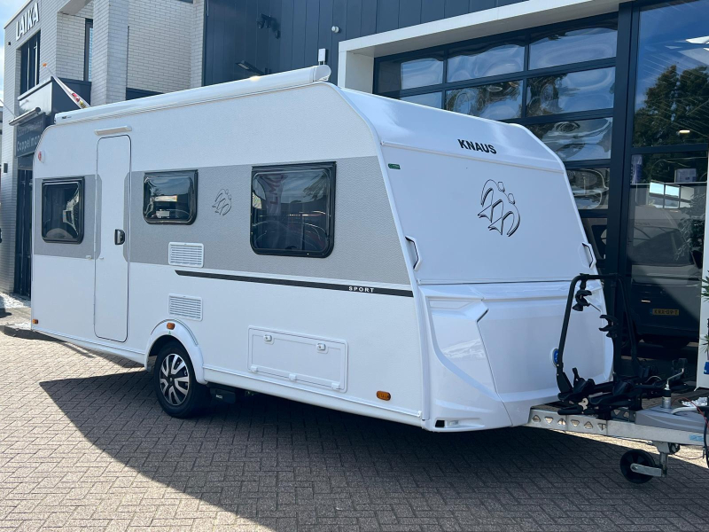 Knaus Sport 460 EU mover, luifel, fietsenrek  foto: 21