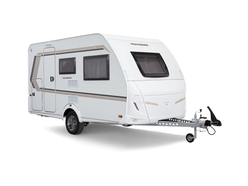 Weinsberg CaraOne Edition HOT 480 QDK stapelbed / dwarsbed 