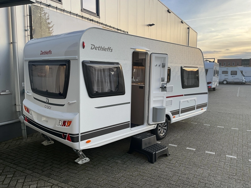 Dethleffs C'go Active 475 EL ENKELE BEDDEN-KORTING! 