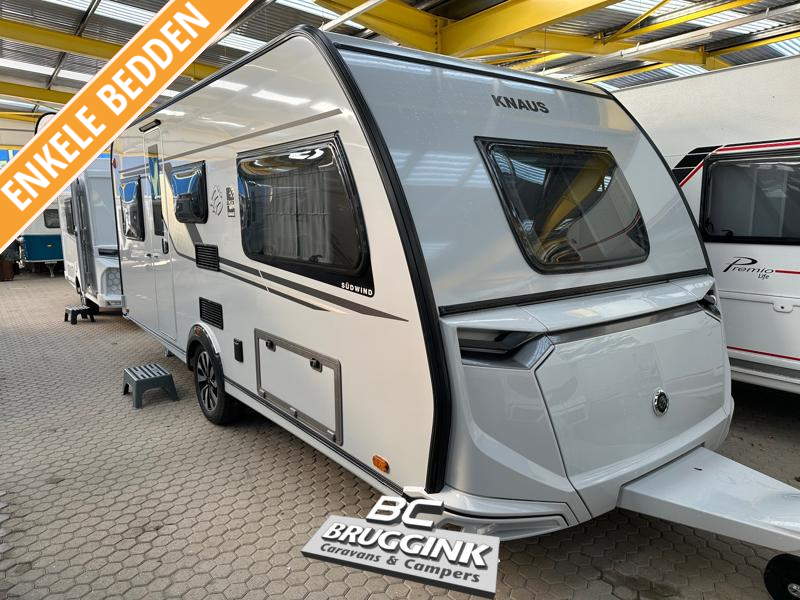 Knaus Sudwind Black Selection 500 EU ENKEL BED VLOERVERWARMING 