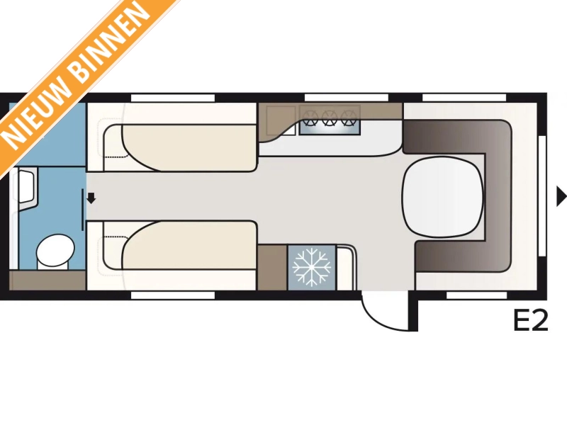 Kabe Onyx 630 TDL KS Model 2026 - KingSize  foto: 0