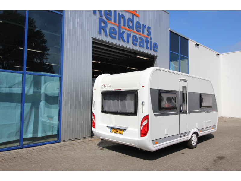 Hobby De Luxe Edition 460 UFE Topstaat, Hoge Koelkast 