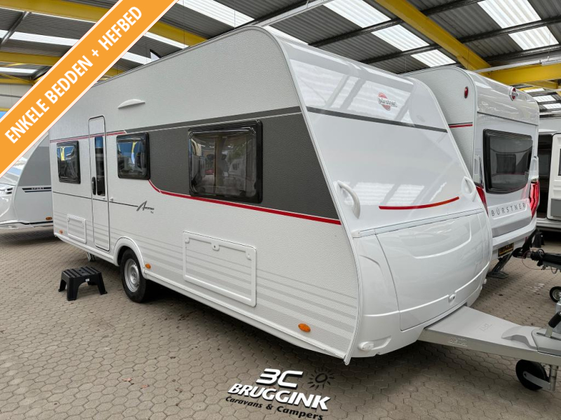 Bürstner Averso Plus 520 TL ENKELE BEDDEN + HEFBED  foto: 0