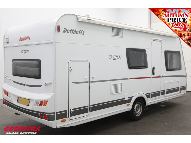 Dethleffs C'Go 475 FR Mover Luifel Dakairco Dwarsbed Stapelbed foto: 2