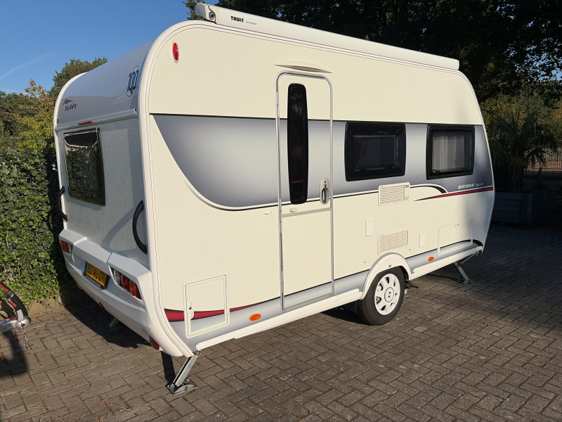 Hobby On Tour 390 SF Mover/Luifel/Fietsdrager 