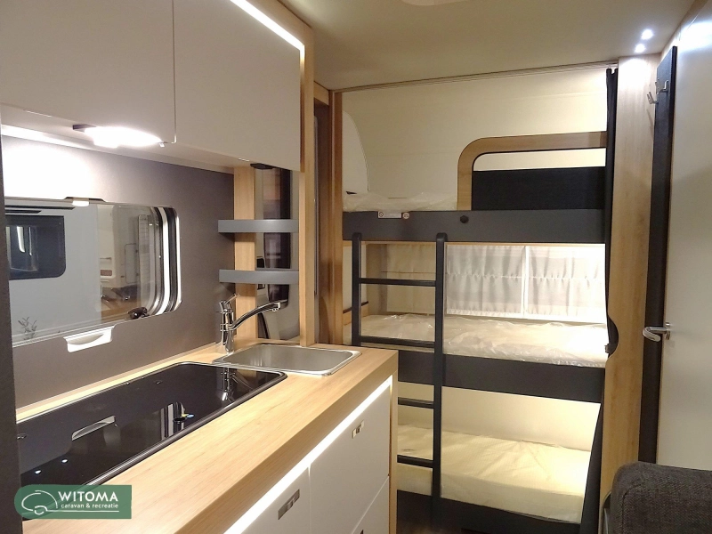 Knaus Sport 500 QDK stapelbed uitvoering!  foto: 5