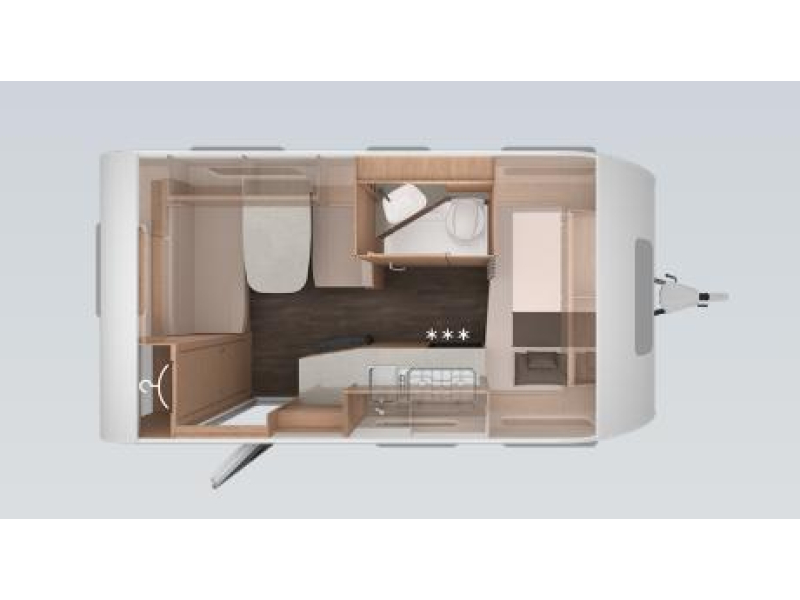 Knaus Sport 420 QD Dwars Bed 210 CM LANG!  foto: 11