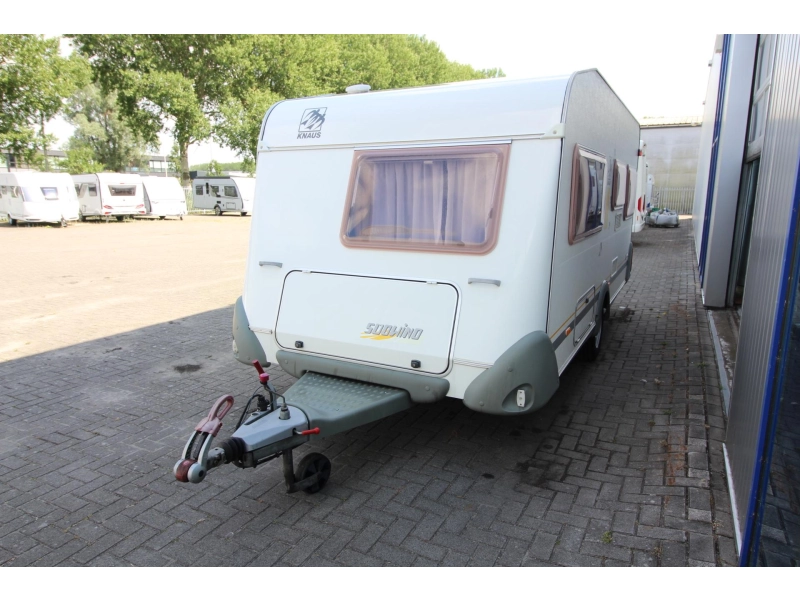 Knaus Sudwind 450 TUF Voortent, Fietsenrek, 