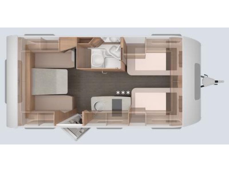 Knaus Sudwind Black Selection 460 EU Enkele bedden/Black sel.  foto: 1