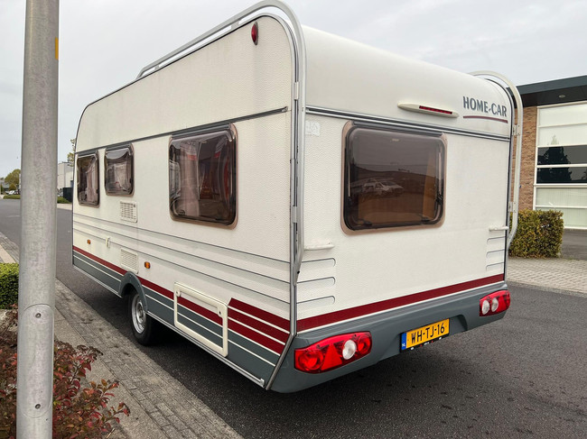 HOME-CAR Racer Spirit 45 | Fietsenrek | Voortent | Fransbed | Kachel | Dinnete foto: 6