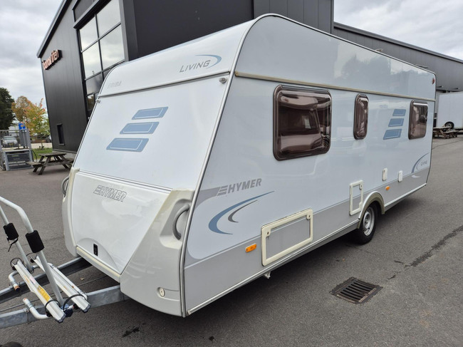 Eriba - Hymer 532 Enkele - losse bedden of XXL bed & luifel