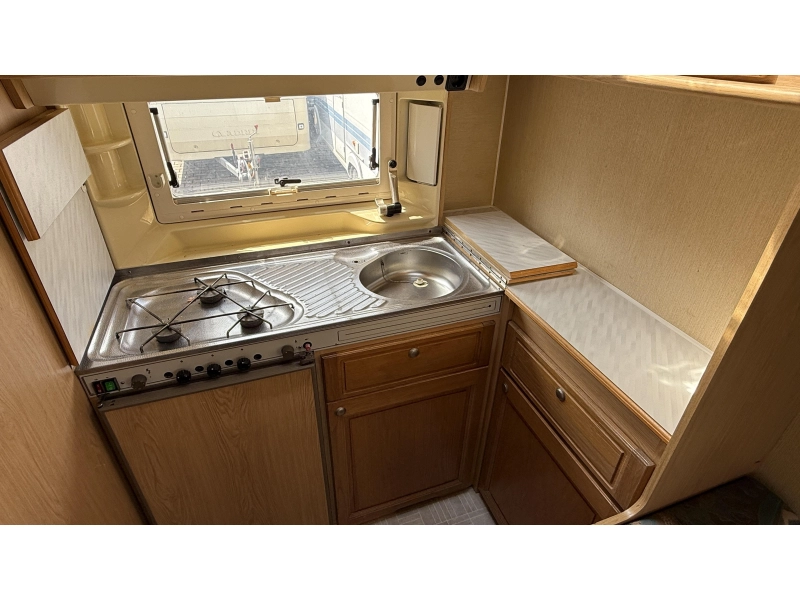 Chateau Cantara 938 T eindkeuken, 2x zitgroep 