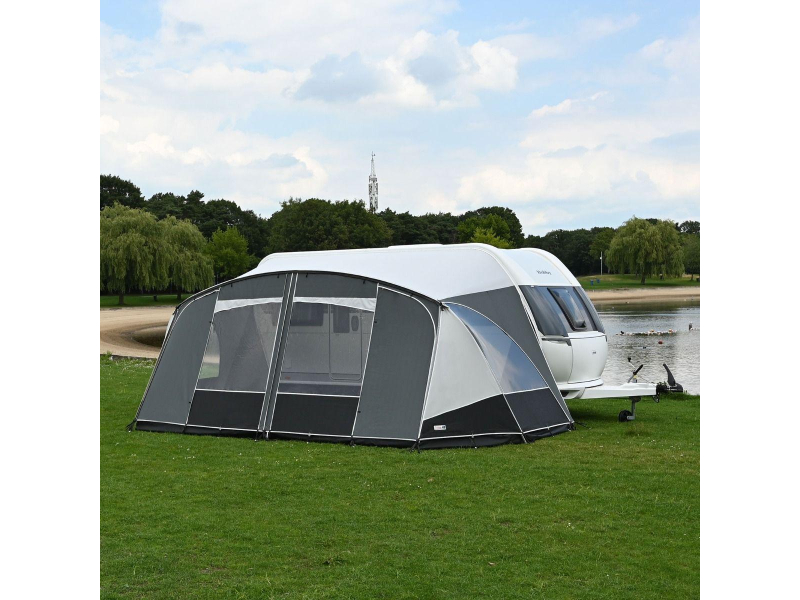 Knaus Sudwind Silver Selection 500 FU mover, luifel/ tent Unico  foto: 22