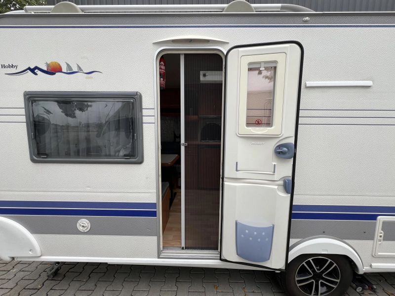 Hobby De luxe Easy 540 UL enkele Bedden Mover Airco  foto: 13