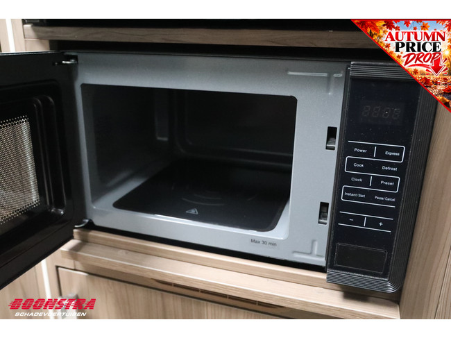 Kabe Imperial 740 TDL KS Mover Airco TV Luifel Oven Magnetron Dwarsbed foto: 23