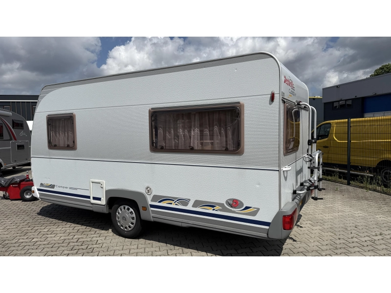 Dethleffs Camper 440 DB treinzit vast bed toilet  foto: 14
