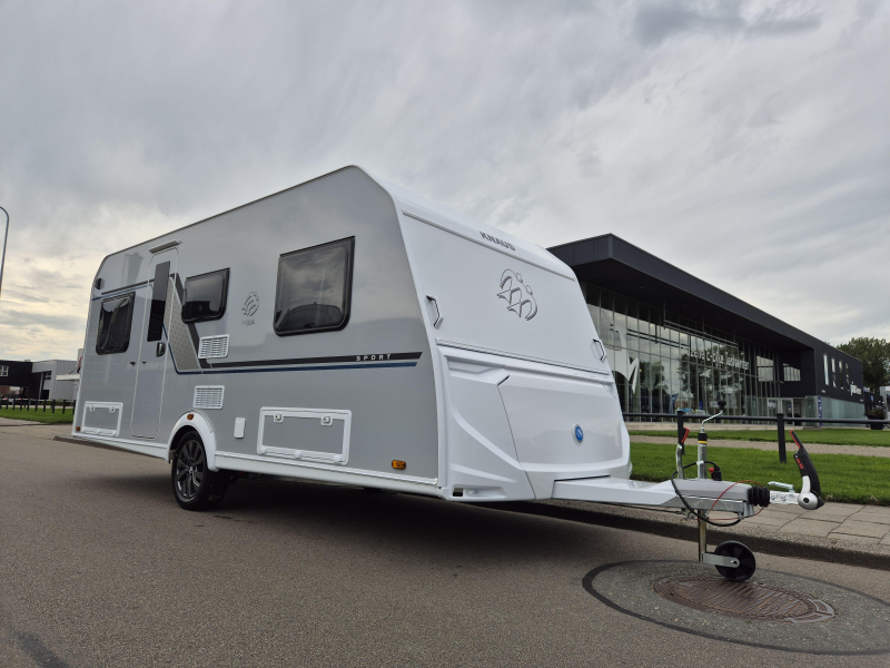 Knaus Sport Platinum 500 EU Rondzit + enkele bedden 