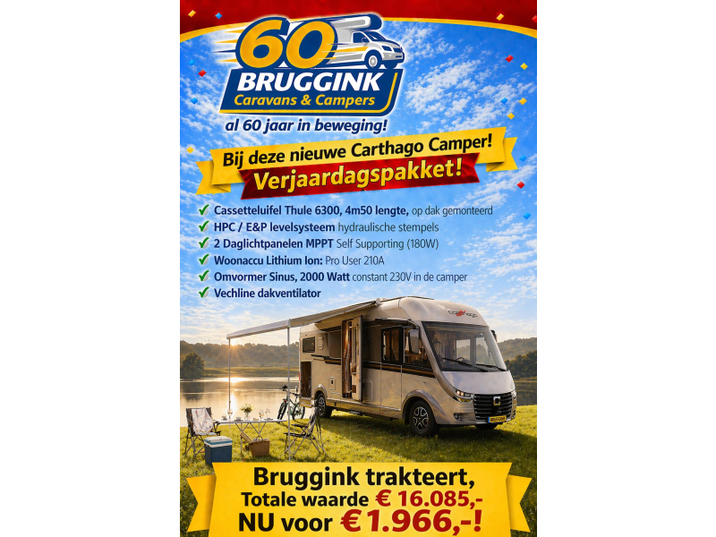 Carthago C1-Tourer 141 KB-LE VERJAARDAGS KORTING!  foto: 22