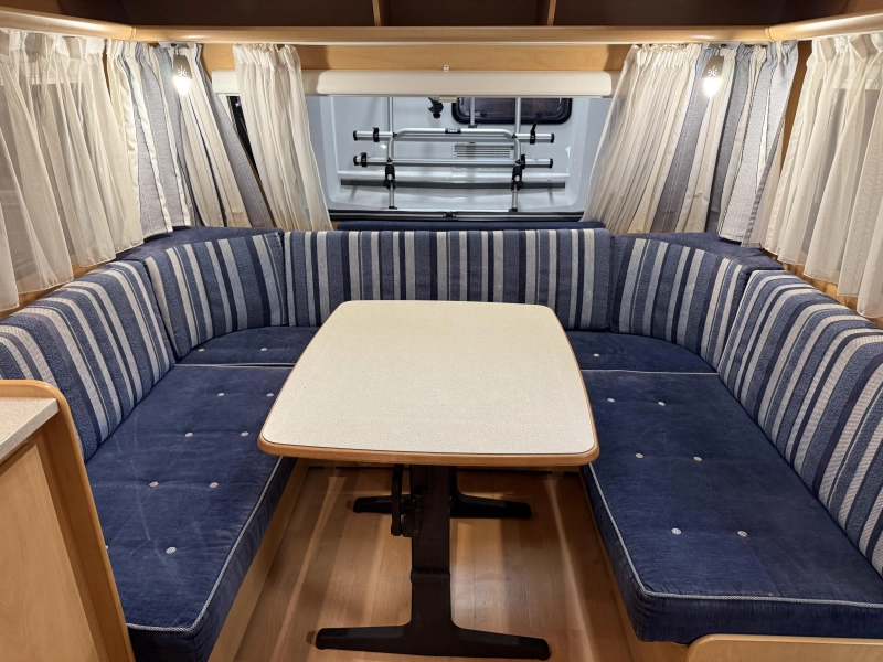 Dethleffs Camper 510 DB FRANSBED RONDZIT LUIFEL 