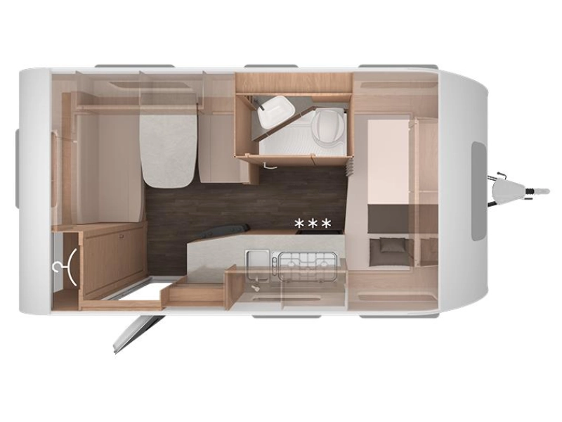 Knaus Sport Platinum 420 QD Platinum+1500KG+vloer  foto: 18