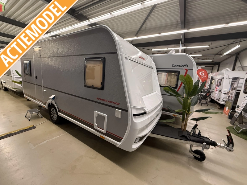 Dethleffs Summer Edition 470 FR Actiepakket nu: 4999,-  hoofdfoto: 1