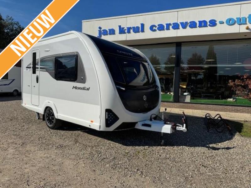 Sprite Mondial 370 SE compacte caravan sprite  hoofdfoto: 1