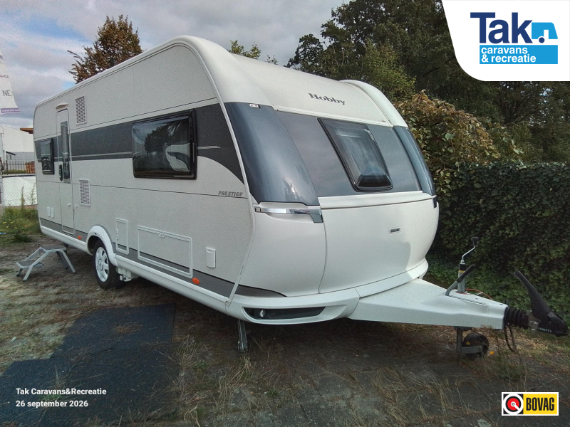 Hobby Prestige 560 UL Aparte bedden+rondzit  hoofdfoto: 1